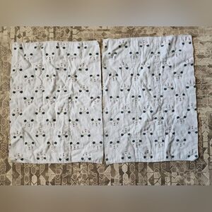 NWOT Large 14x20 2 Pack Sleeping Bear Gerber 100% Cotton Burp Cloths